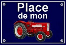 Plaque place tracteur d'occasion  Paris I