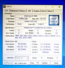 Intel core 9400 for sale  Monroe