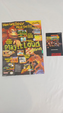 Donkey Kong Country 2 Diddys Kong Quest Super Nintendo 1995 somente manual e pôster comprar usado  Enviando para Brazil