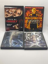 DVD Halloween sem classificação, Jason X, Freddy vs Jason, Seed of chucky Classic Horror 4 comprar usado  Enviando para Brazil