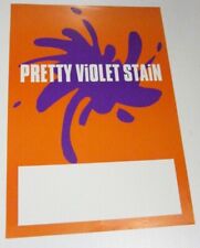 PRETTY VIOLET STAIN ORIGINAL TOUR POSTER for sale  Shipping to South Africa