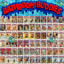 BATHROOM BUDDIES 1996 PICK-A-CARD 1a/b-33a/b,EMBALADOR,CAIXA VAZIA BALDE DE LIXO INFANTIL comprar usado  Enviando para Brazil