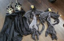 Skeleton With Top Hat + Skeletons Hanging Decor Halloween 4 Pack  for sale  Shipping to South Africa