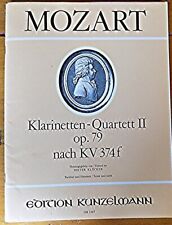 Mozart clarinet quartet for sale  YORK