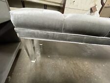 tufted grey bench for sale  Valparaiso