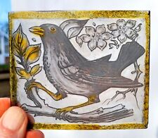 Stained glass blackbird for sale  BATTLE