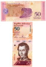 VENEZUELA Billet 50 BOLIVARES 2018 LEOPARD / PLAYA MEDINA ANTONIO SUCRE UNC NEUF segunda mano  Embacar hacia Argentina