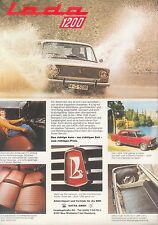 Lada 1200 brochure d'occasion  Expédié en Belgium