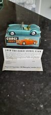 corgi toys no302 mga roadster boxed for sale  Shipping to South Africa