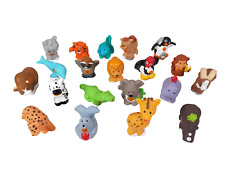 Lote de 20 figuras de animales vintage de Fisher Price Little People Alphabet Zoo 2004 segunda mano  Embacar hacia Argentina