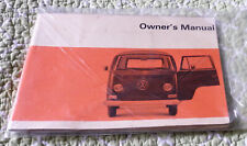 Volkswagen 1968 original manual del dueño (54 páginas) segunda mano  Embacar hacia Argentina