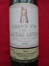 1978 château latour d'occasion  Expédié en Belgium