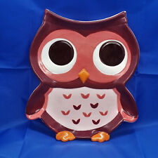 Mesa Home Owl Bandeja para Servir Plato de Merienda Plato 8x7 Retirado De Colección , usado segunda mano  Embacar hacia Argentina