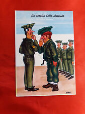 Cartolina illustrata militaria usato  Parma