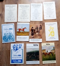 Vintage newmarket racecards for sale  UK
