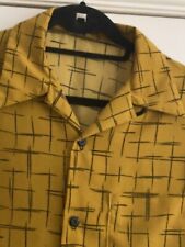 mens mustard shirt for sale  LONDON