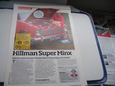 Service guide hillman for sale  BODMIN