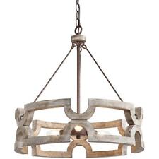 Farmhouse wood chandelier for sale  York