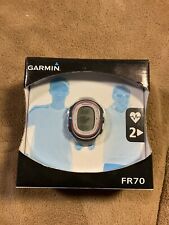 Used, Garmin Forerunner Sports Watch Heart Rate Monitor FR70W Pink/Black open box for sale  Shipping to South Africa