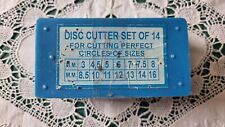 Disc cutter set for sale  ROMNEY MARSH