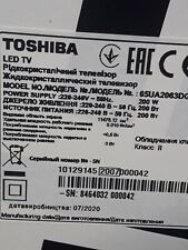Toshiba 65ua2063dg usato  Sava