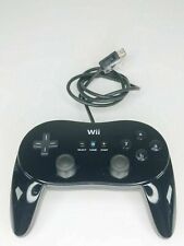 Like New Genuíno Nintendo Wii Preto Clássico Controle Pro Controle Remoto Profissional comprar usado  Enviando para Brazil