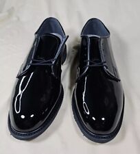 Bates Negro Alto Brillo Uniforme Militar Zapatos de Vestir Negros Para Hombres 11.5 D segunda mano  Embacar hacia Mexico