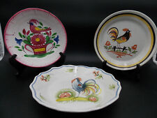 Lot assiette faience d'occasion  Étival-Clairefontaine