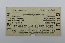 Brb railway ticket for sale  REDCAR