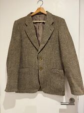 Green harris tweed for sale  LONDON