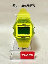 Timex 80 Classics relógio masculino Indiglo 555 digital amarelo neon, usado comprar usado  Enviando para Brazil