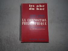 Abc bac composition d'occasion  Saint-Vallier