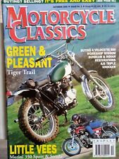 Motorcycle classics magazine for sale  OTLEY