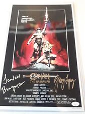 Conan barbarian signed for sale  COLCHESTER