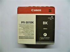 Original Canon PFI-301BK F Black 330ml iPF8000 iPF9000 Conf. Orig. Date 07/2012 for sale  Shipping to South Africa