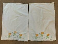 Vintage pair pillowcases for sale  Morrow