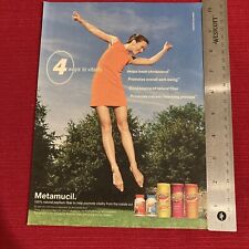 Metamucil Fiber Long Legged Woman 2009 Print Ad - Great To Frame! for sale  Shipping to South Africa