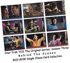 Star Trek orientações Série Original Temporada 3 cartão por trás das cenas Seleção B111-158 comprar usado  Enviando para Brazil