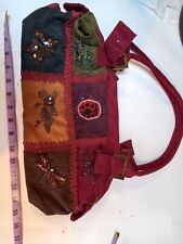 Steampunk burgundy bag for sale  GOOLE