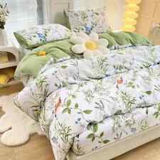Conjunto de roupa de cama com estampa floral capa de edredom fronha king size (sem lençol) comprar usado  Enviando para Brazil