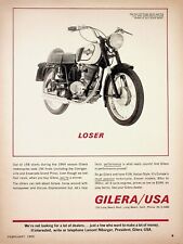 Gilera 124 Super Sport 1965 - anuncio de motocicleta vintage segunda mano  Embacar hacia Argentina
