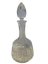 Used, Vintage Lead Crystal Cut Glass Bell Shaped Decanter for sale  Shipping to South Africa