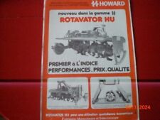 Howard rotavator advertising d'occasion  Expédié en Belgium