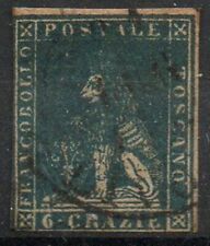 1857 toscana n.15b usato  Solza