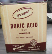 Vintage boric acid for sale  South Boston