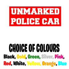 Unmarked police car for sale  BELFAST
