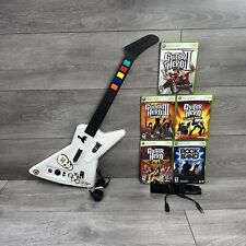 Guitar Hero II X-Plorer Xplorer Controller Bundle Lot  2 3 4 & DONGLE Xbox 360 for sale  Shipping to South Africa