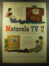 Anúncio de televisão 1950 Motorola - Modelo 20F1 e 17K3 comprar usado  Enviando para Brazil