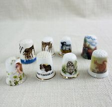 Ceramic thimbles animal for sale  LONDON